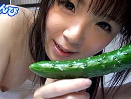 野菜挿入オナニー